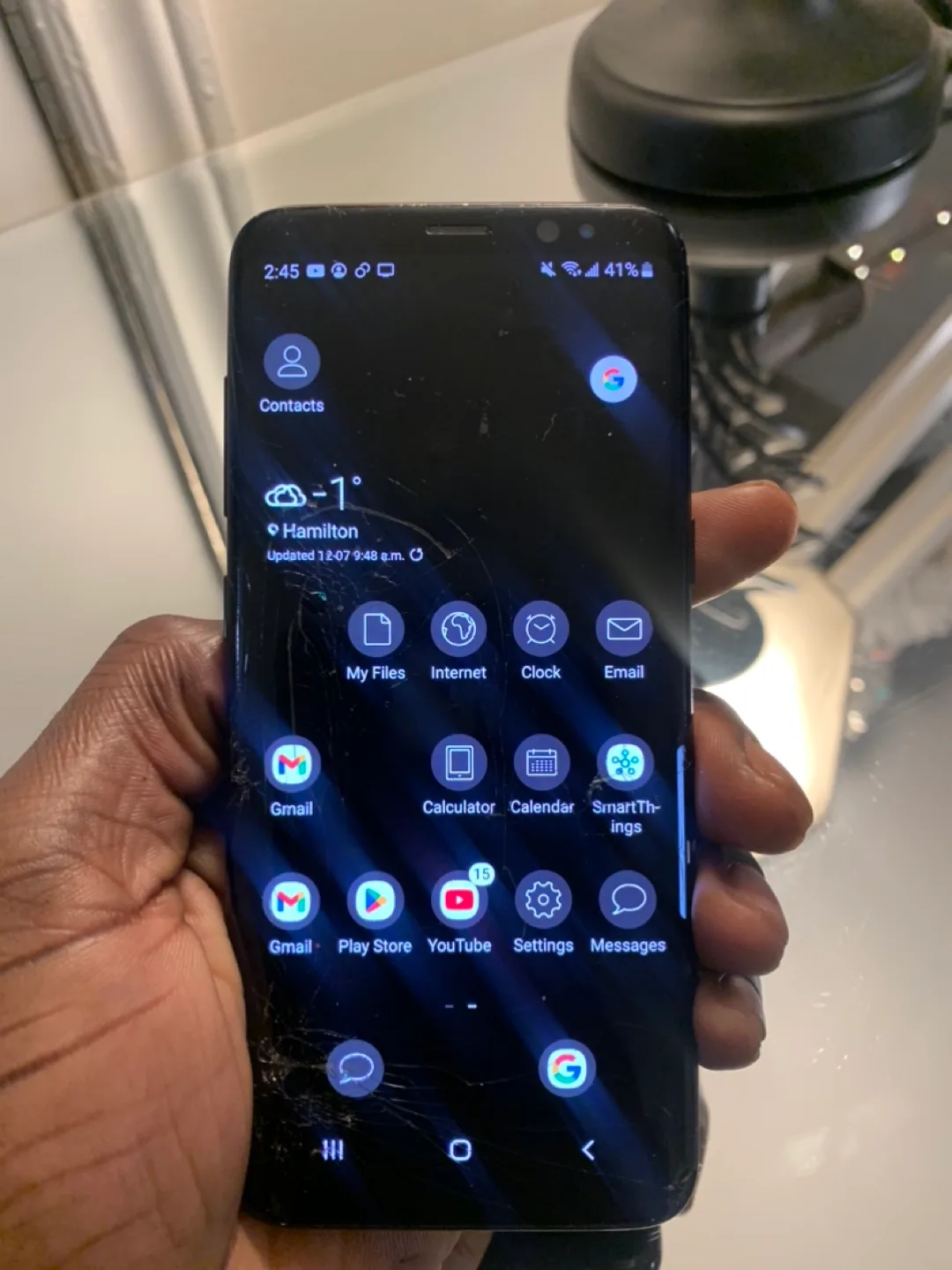 Samsung Galaxy S8 image indicator(2)