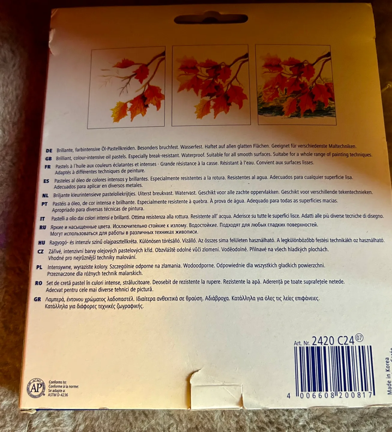 Staedtler Oil Pastels - 24 Colours - Travel Sale image indicator(2)