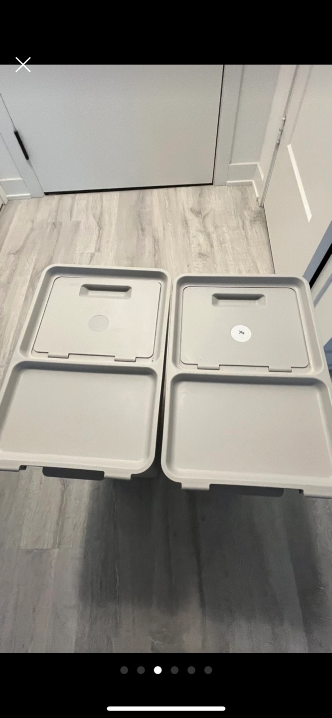 IKEA bins 35 litre (set of two) - photo 3