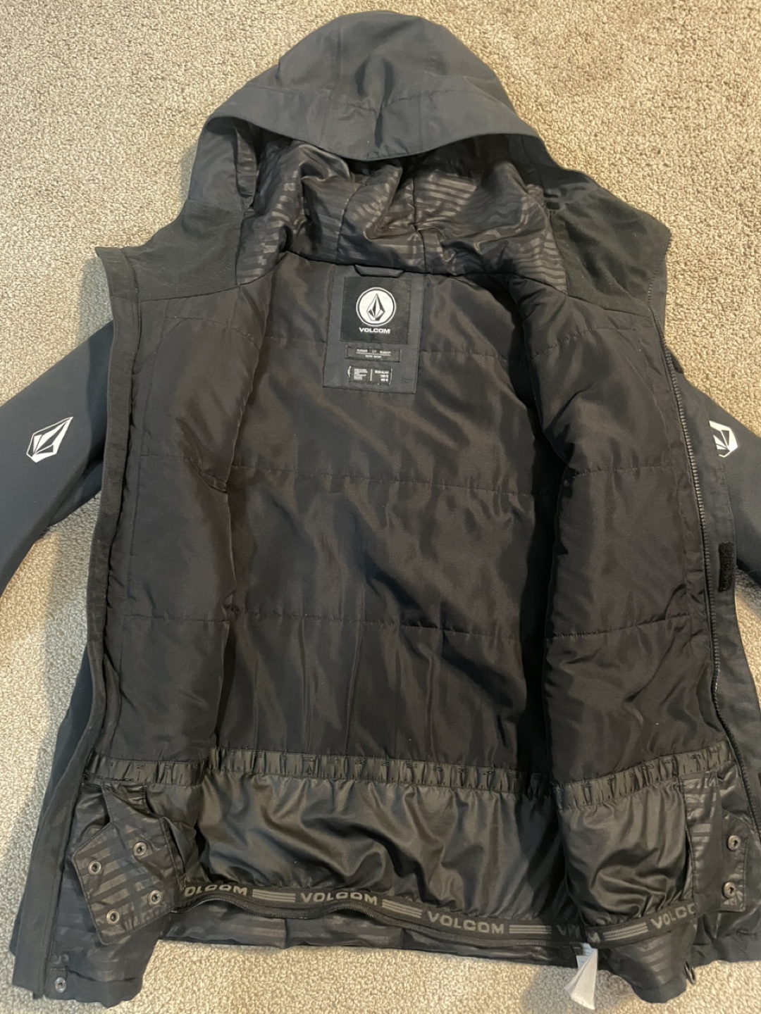 Volcom Snowboard Jacket and Bibs Set - Size Youth Large - photo 4