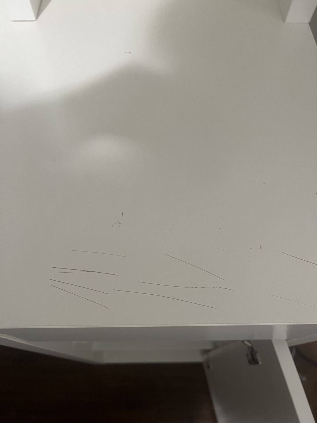 Ikea White Desk with Hutch - photo 2