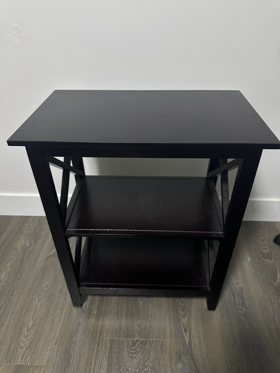 Black Wooden Shelf