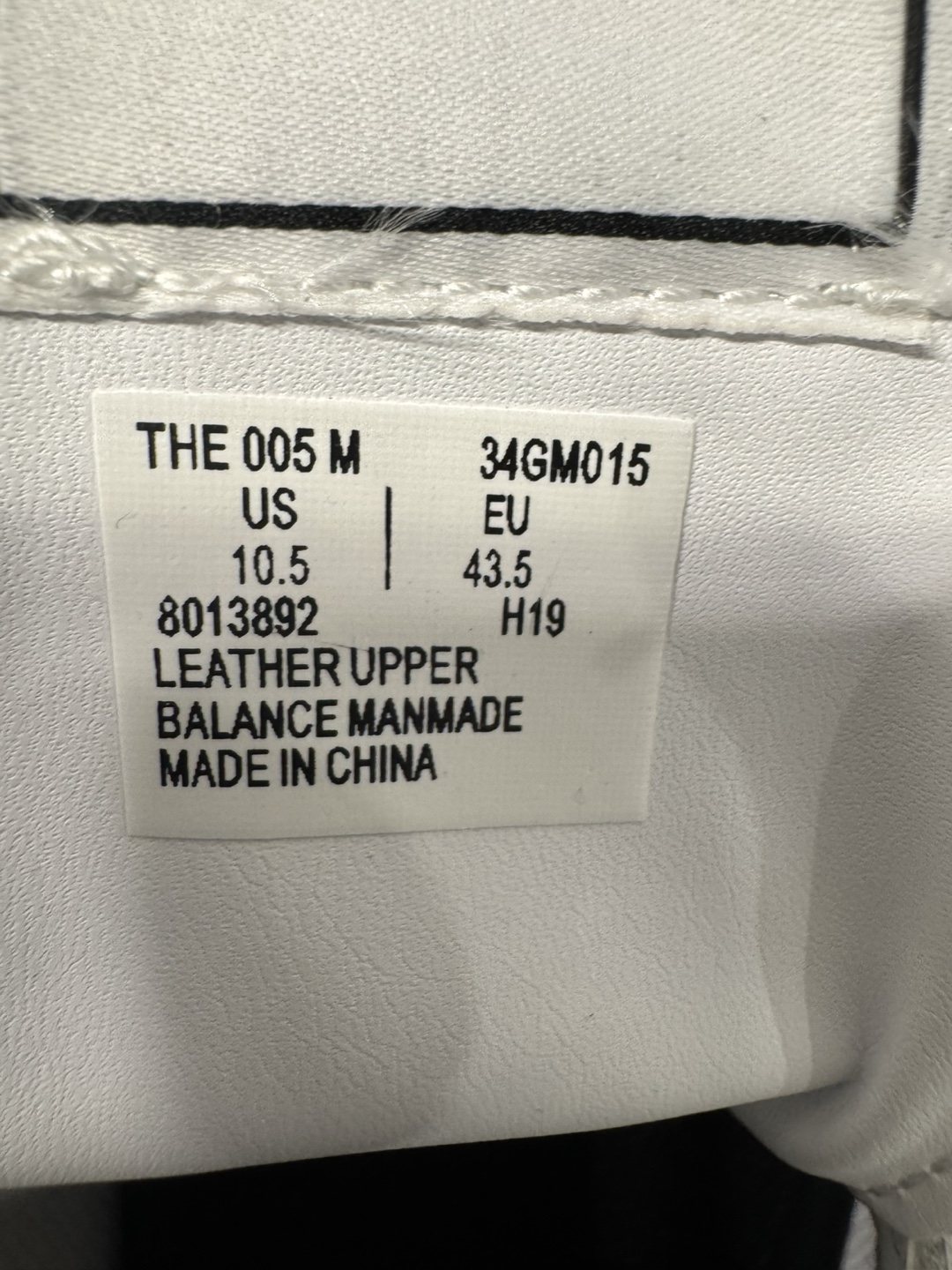 Goats White Leather Sneakers Size 10.5 - photo 5