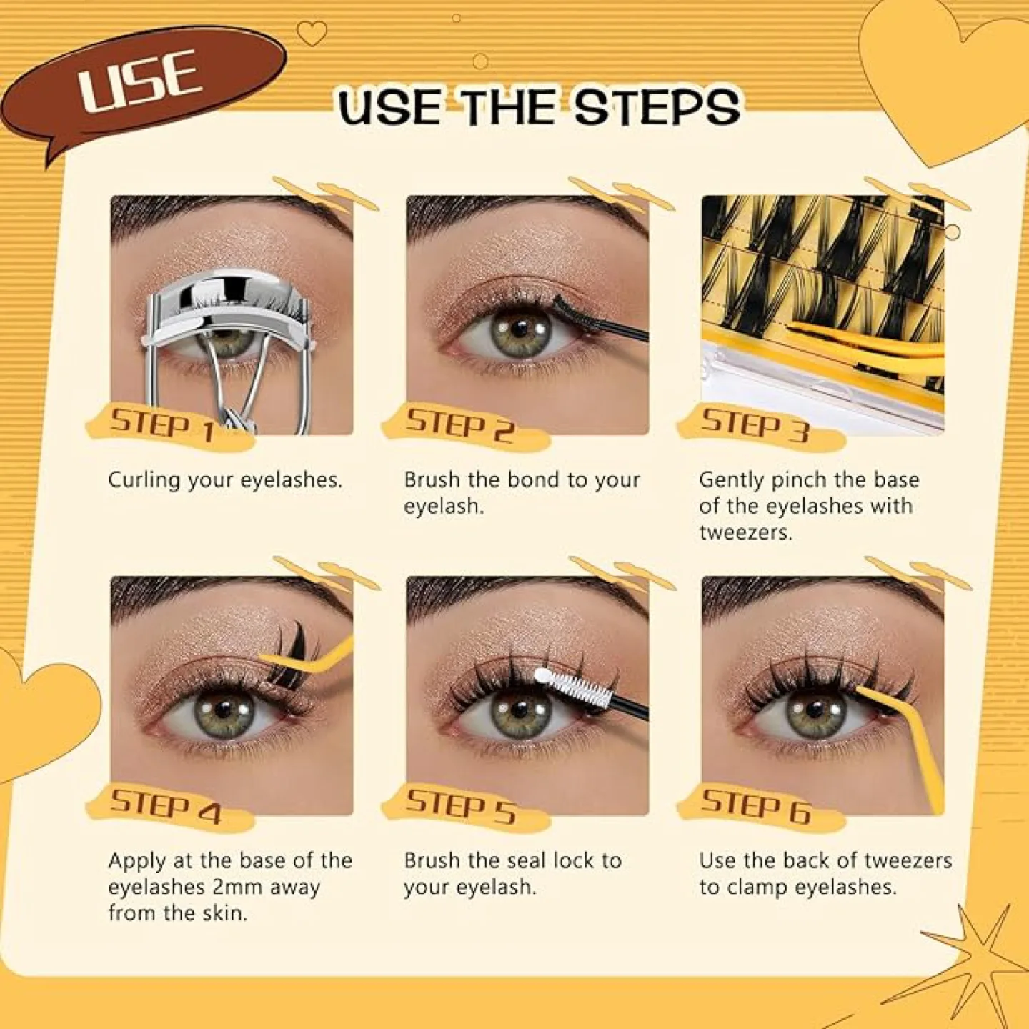 DIY Manga Lash Cluster Kit with Glue image indicator(3)