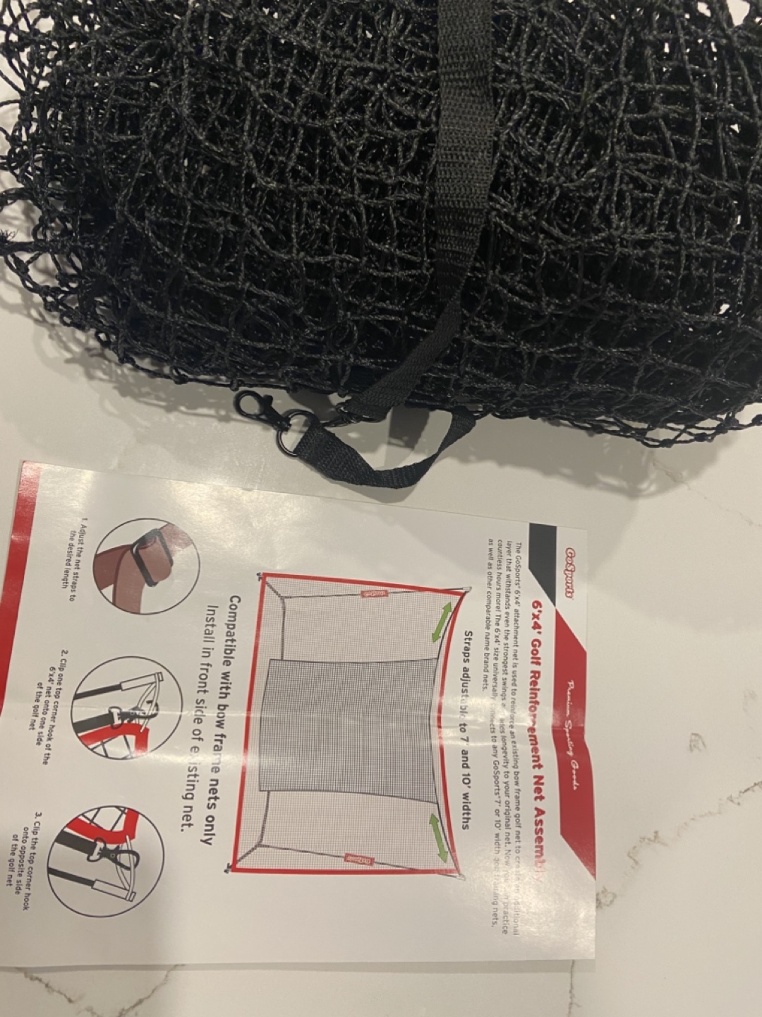 GoSports 6'x4' Golf Reinforcement Net