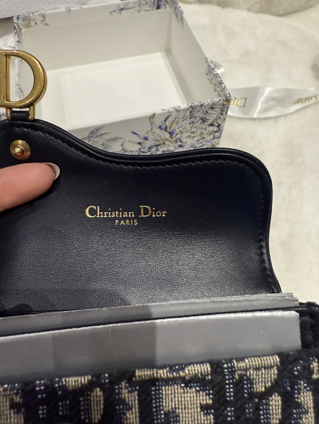Dior Saddle bloom card holder - photo 4