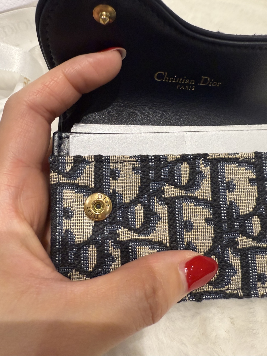 Dior Saddle bloom card holder - photo 2
