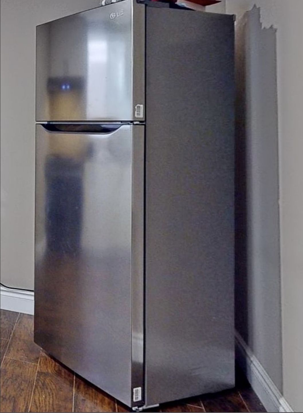 LG Stainless Steel Refrigerator - photo 2