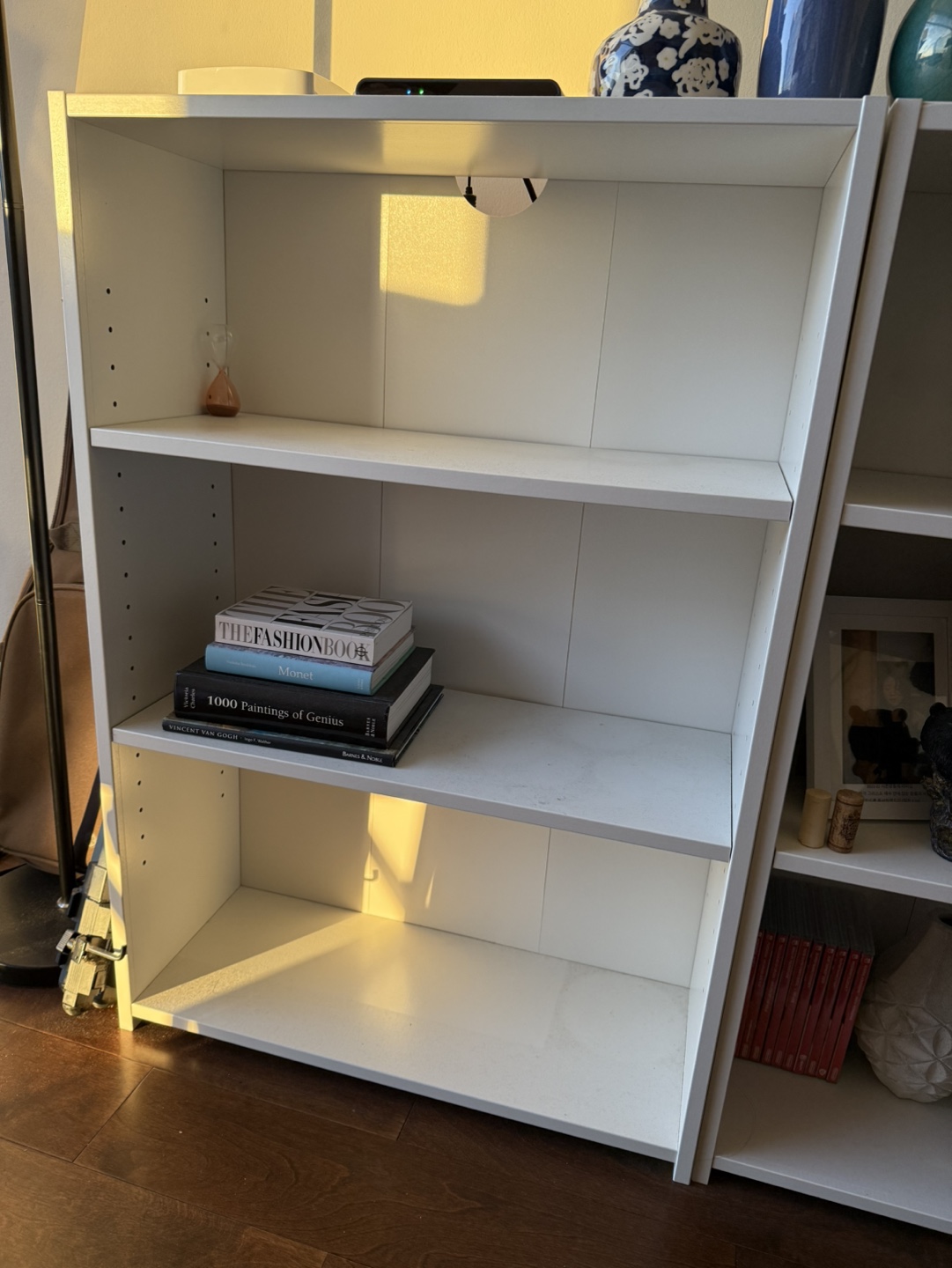 White Bookshelf