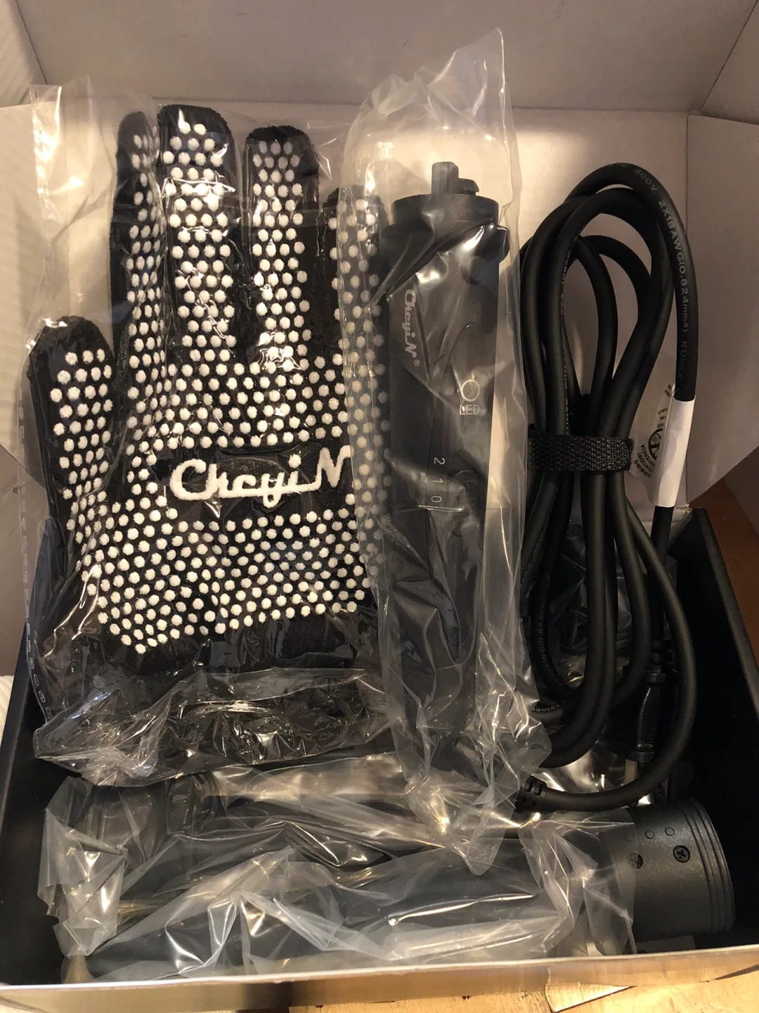 CkeyiN 5 in 1 Hair Curling Set image indicator(10)