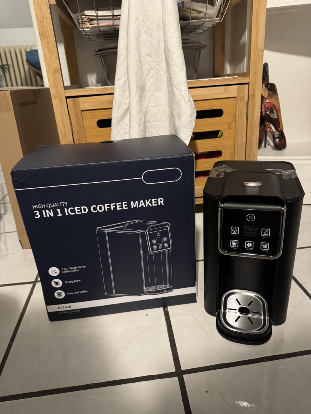 Hot & Iced Coffee Maker