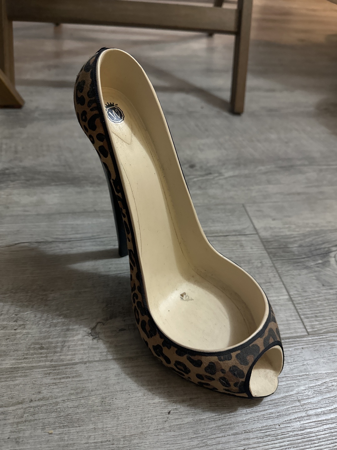 Leopard Print Wine Holder