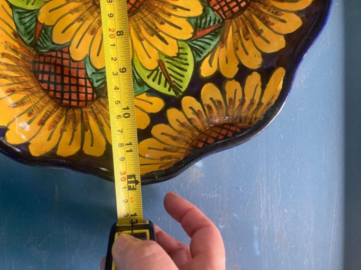 Two Talavera Mexican Plates image indicator(4)