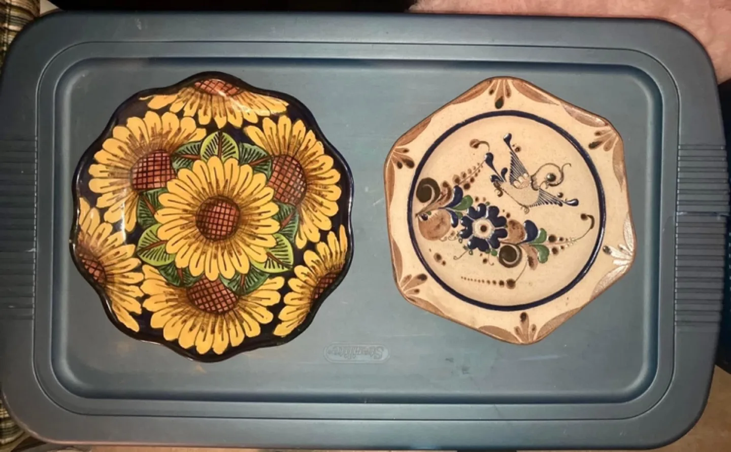 Two Talavera Mexican Plates image indicator(2)
