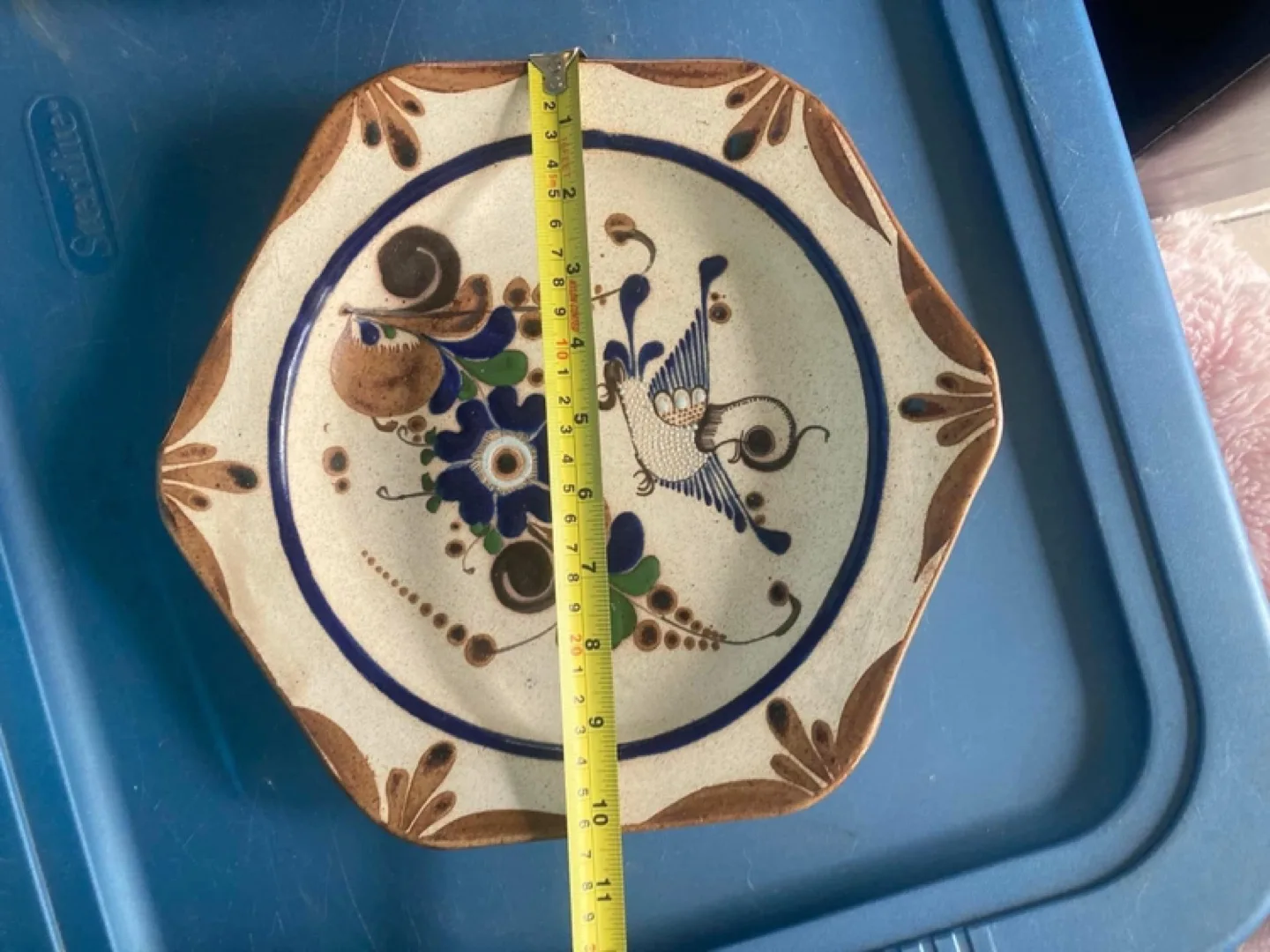 Two Talavera Mexican Plates image indicator(6)