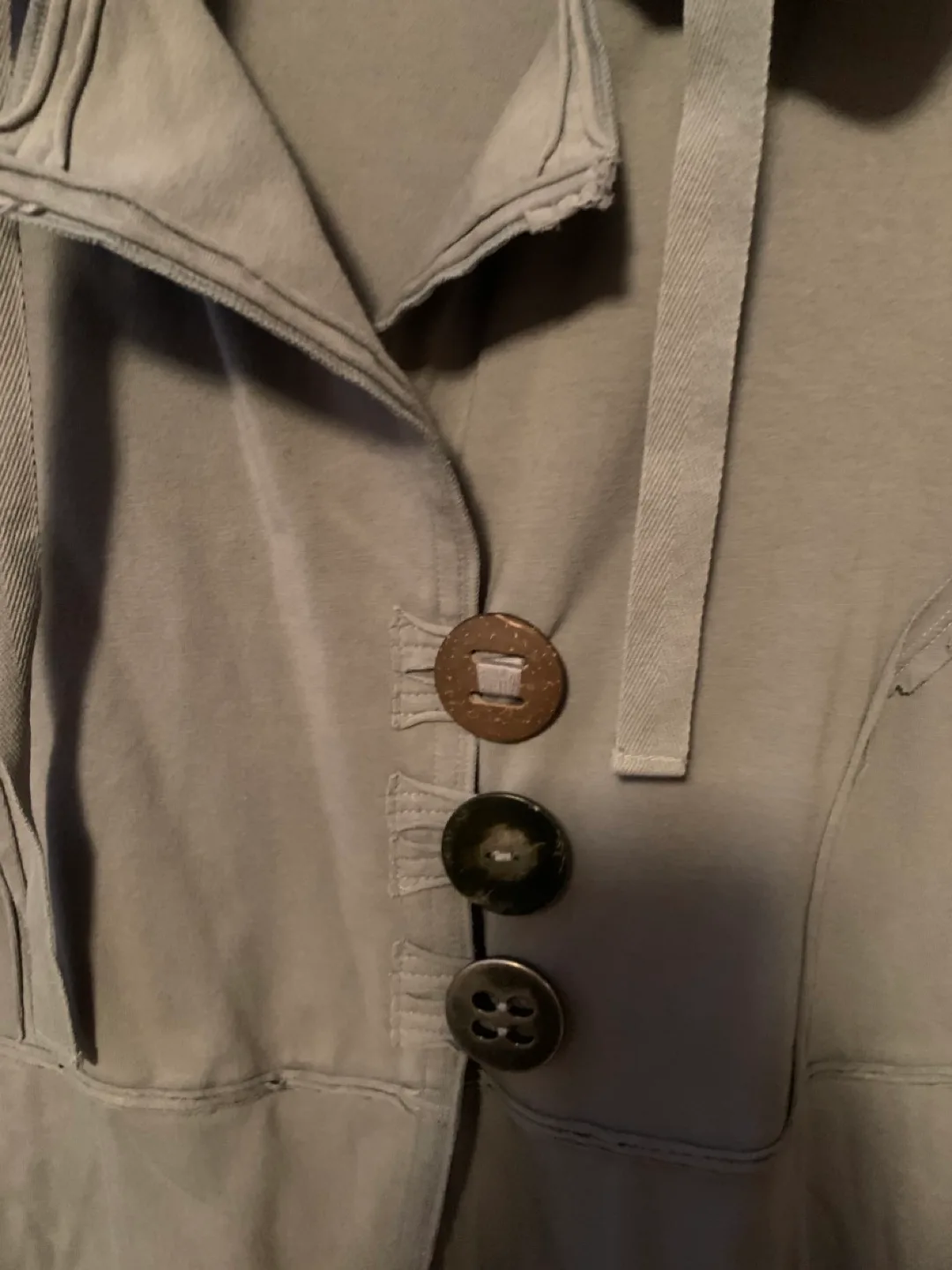 Neon Buddha Grey Button Up Jacket image indicator(2)