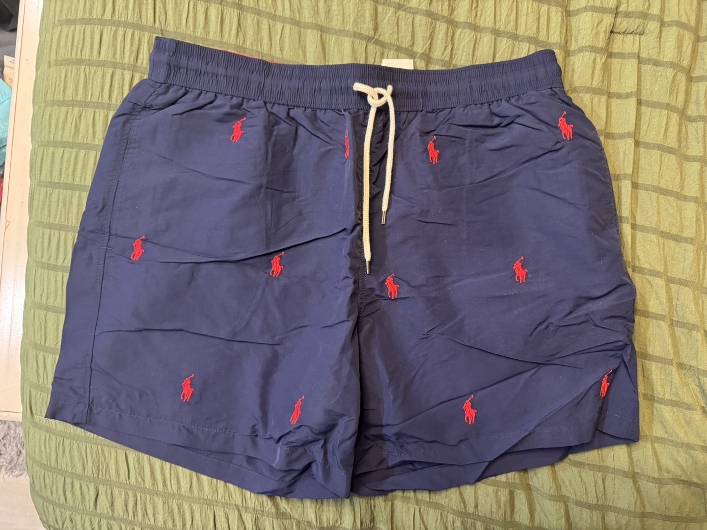 Polo Ralph Lauren Navy Blue Swim Trunks