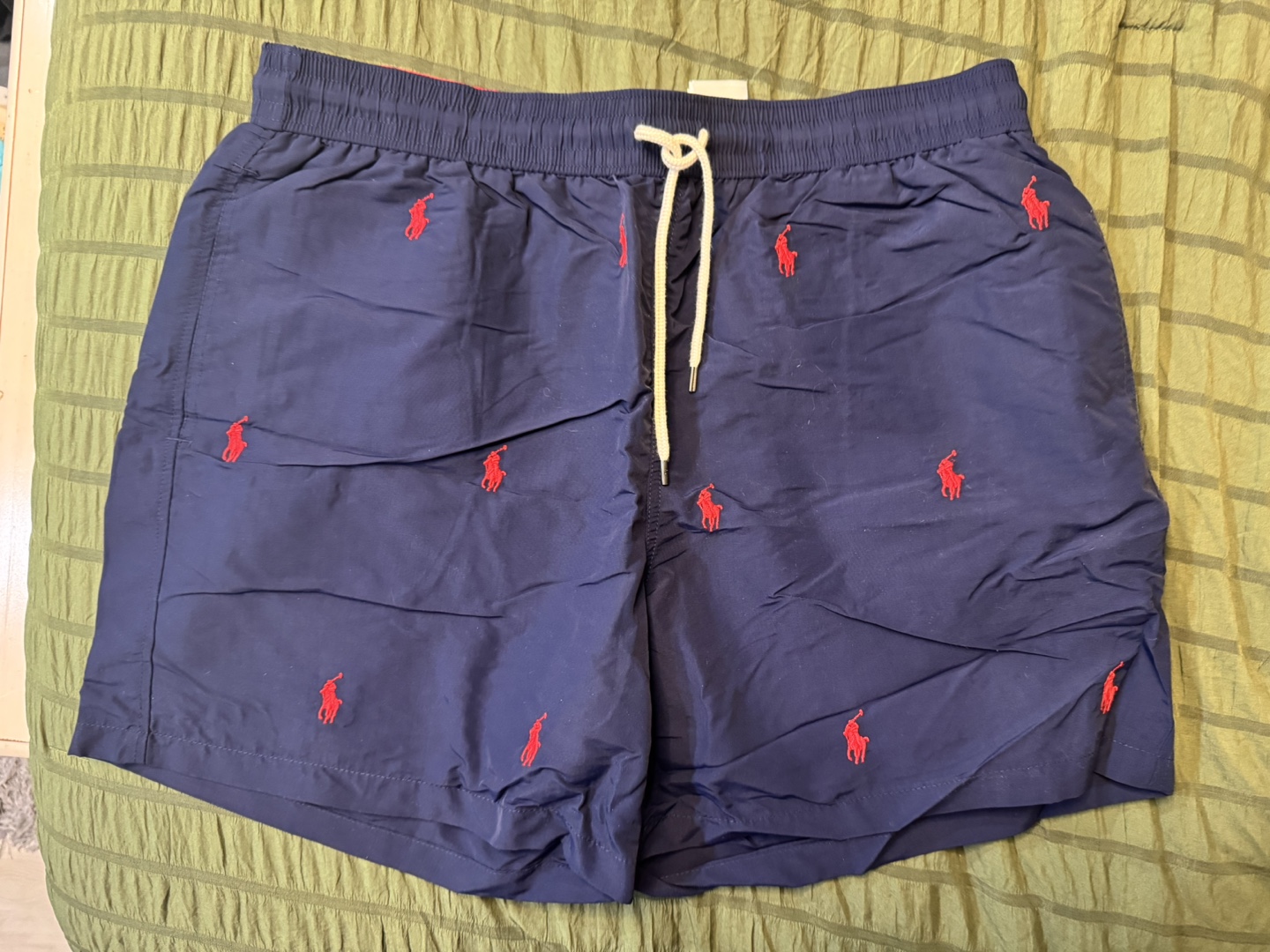 Polo Ralph Lauren Navy Blue Swim Trunks - photo 2