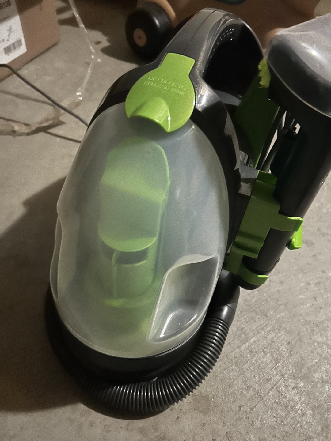 Bissell Little Green Portable Carpet Cleaner - photo 5