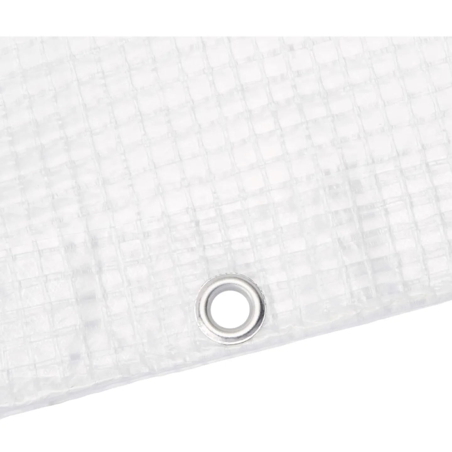 *Brand New* Heavy Duty Waterproof Clear Mesh Tarp, 8 x 16 ft. image indicator(5)