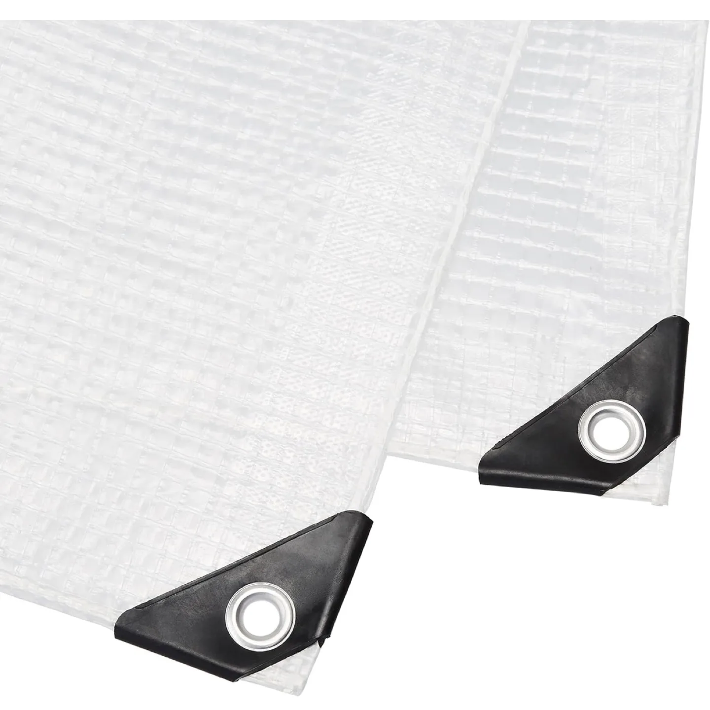 *Brand New* Heavy Duty Waterproof Clear Mesh Tarp, 8 x 16 ft. image indicator(3)