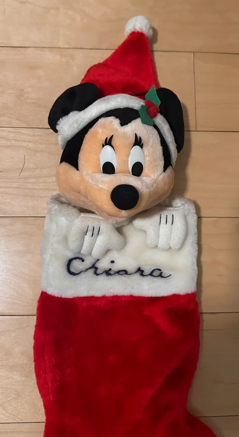 Vintage Mickey Mouse Christmas Stocking image indicator(2)