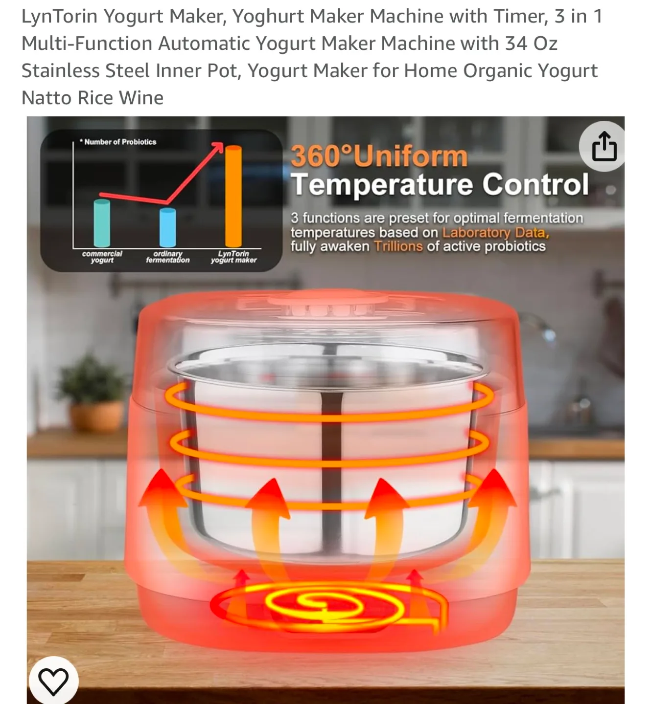 LynTorin Yogurt Maker Machine image indicator(2)