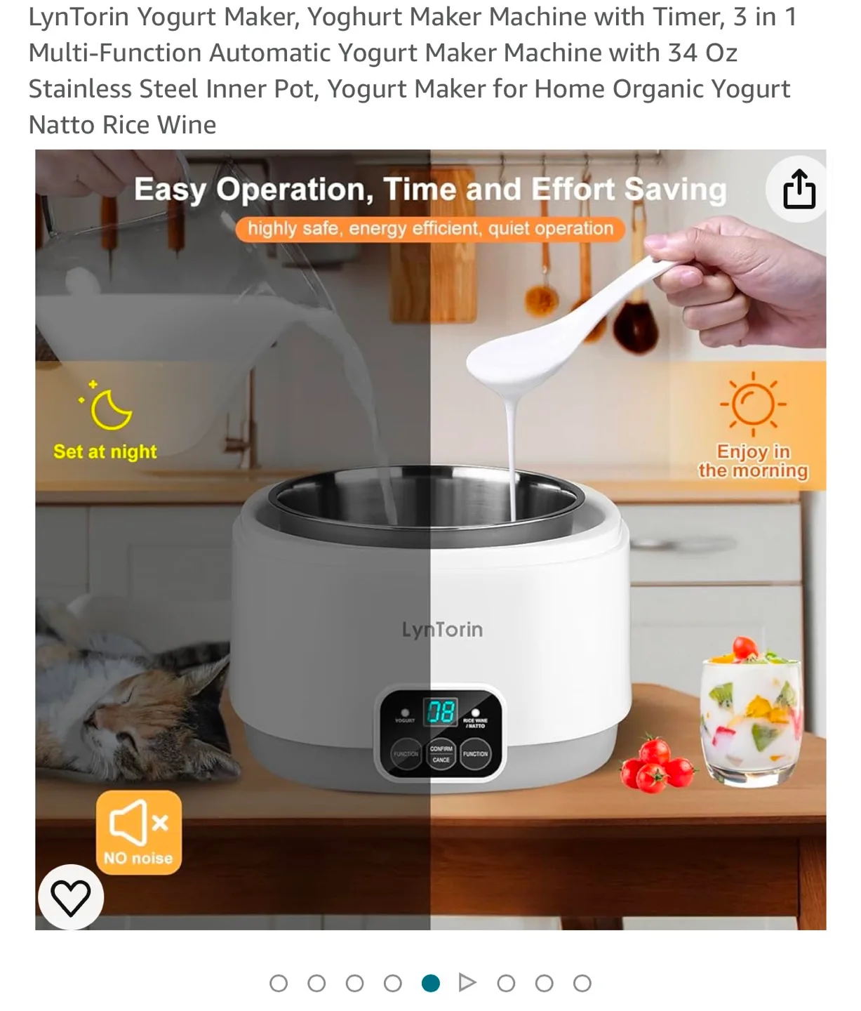 LynTorin Yogurt Maker Machine image indicator(3)