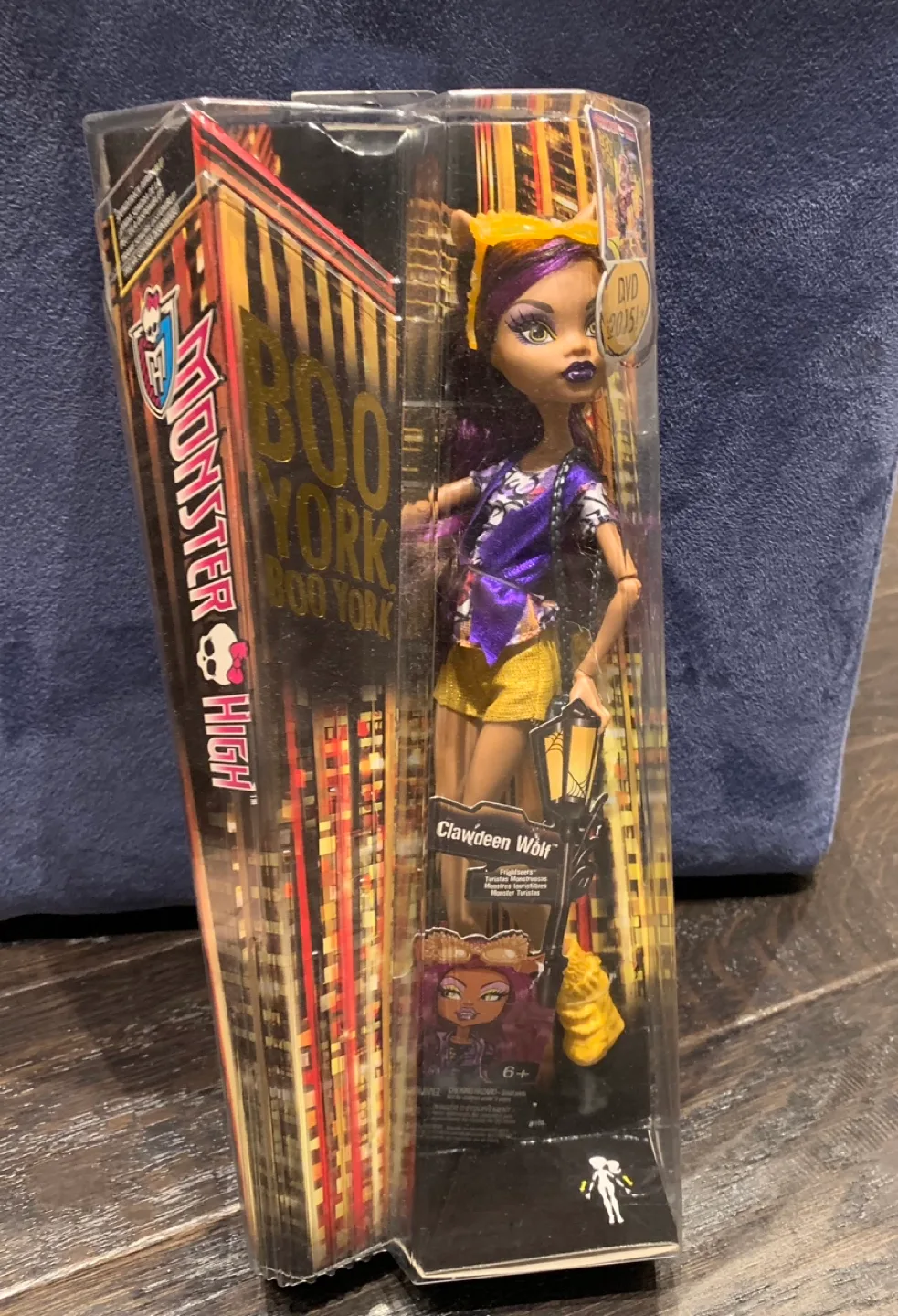 Monster High Clawdeen Wolf Boo York Doll image indicator(2)