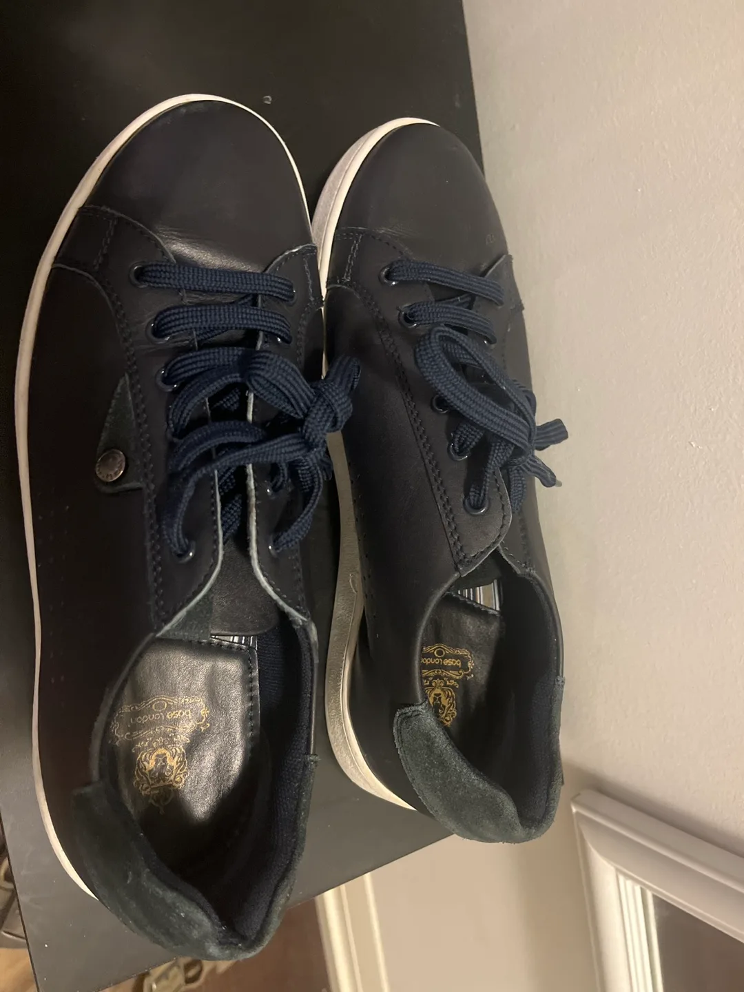 Base London Men's  Blue  Shoes image indicator(2)