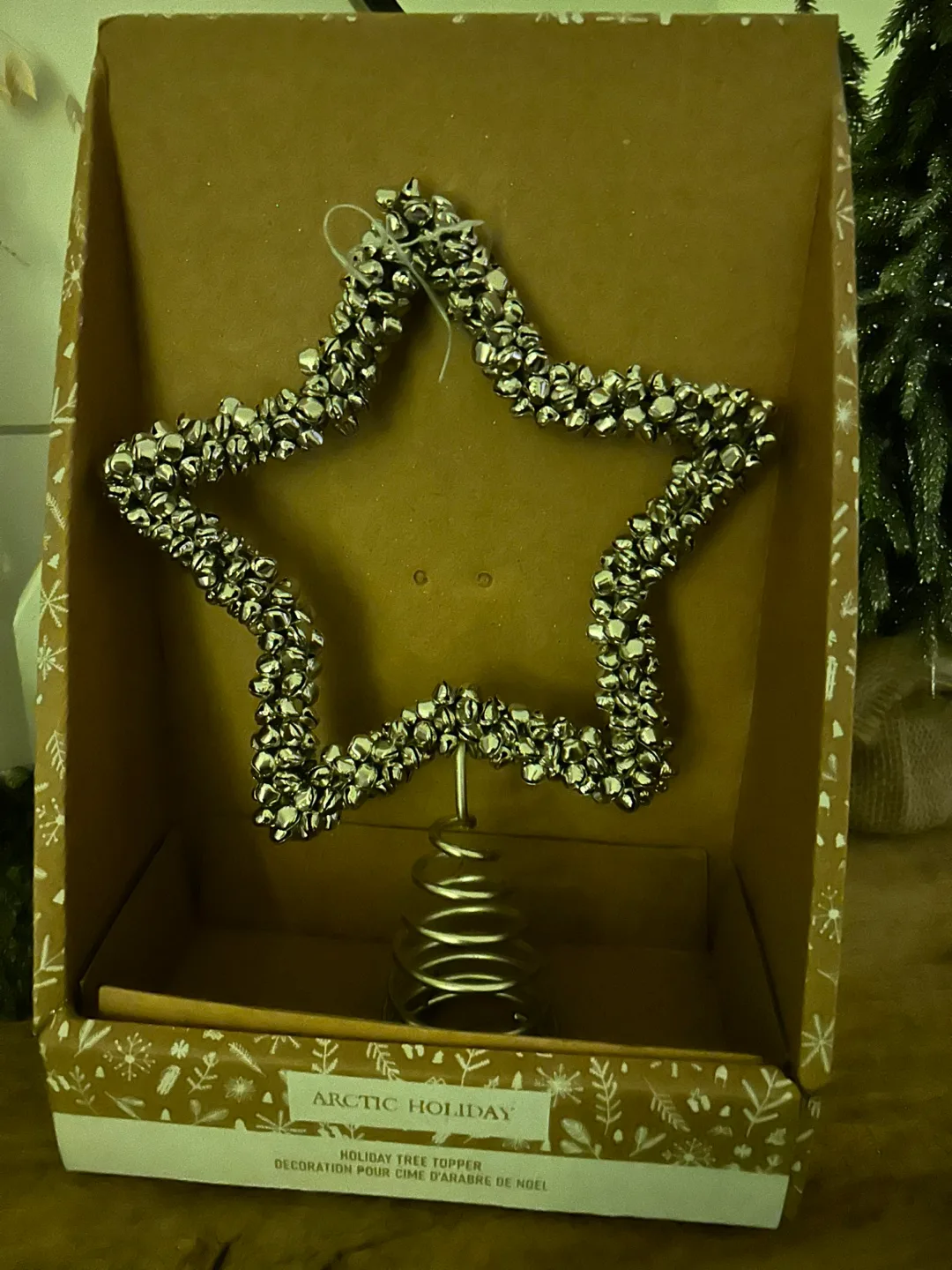 Arctic Holiday Star Tree Topper thumbnail
