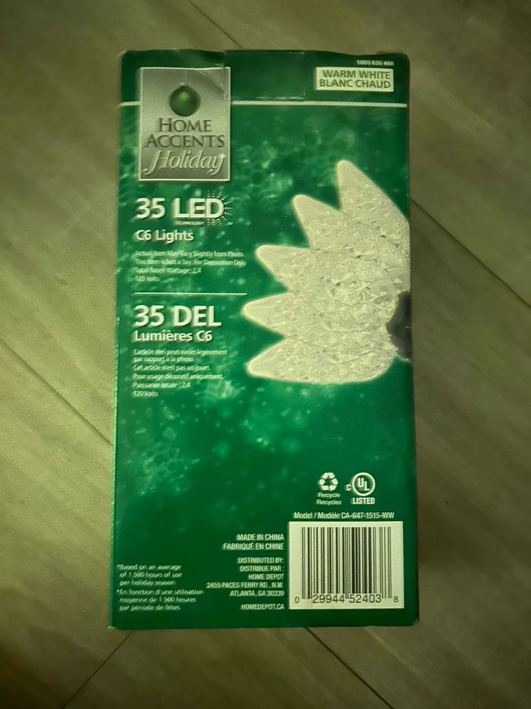 35 LED C6 Lights Warm White thumbnail