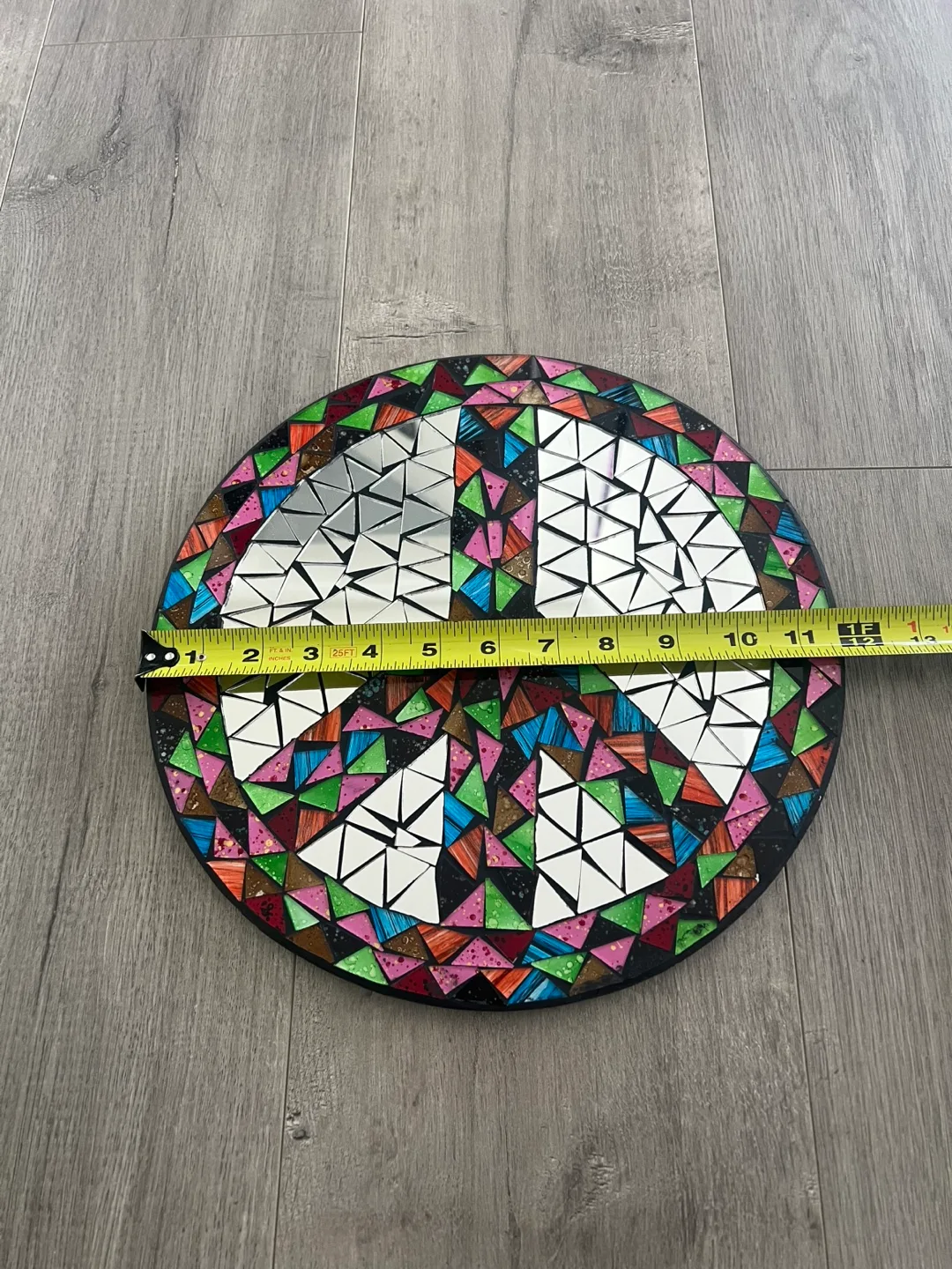 Peace Sign Mosaic Mirror image indicator(6)