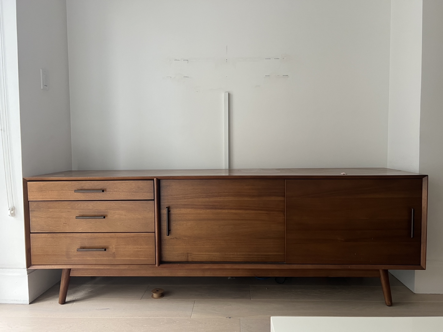West Elm Mid Century Modern Media Console - photo 2