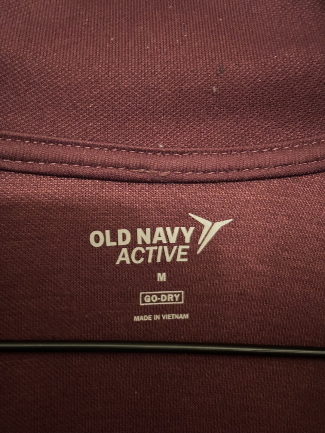 Old Navy Active Tracksuit - Burgundy with Blue Stripes - photo 3