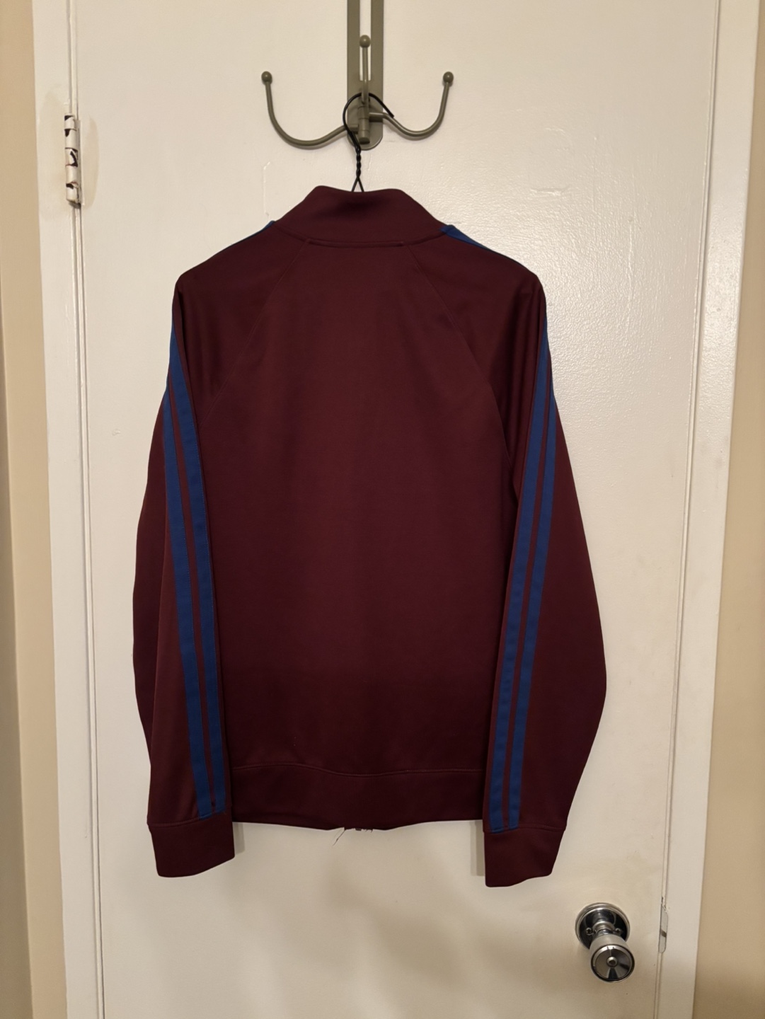 Old Navy Active Tracksuit - Burgundy with Blue Stripes - photo 2