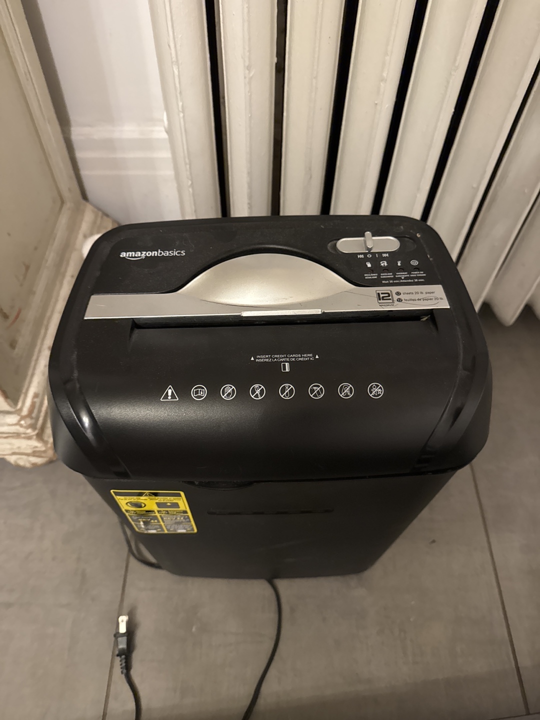 AmazonBasics Paper Shredder