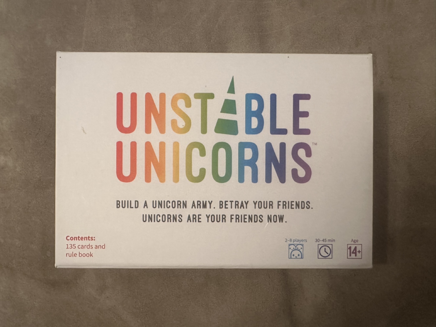 Unstable Unicorns Card Game
