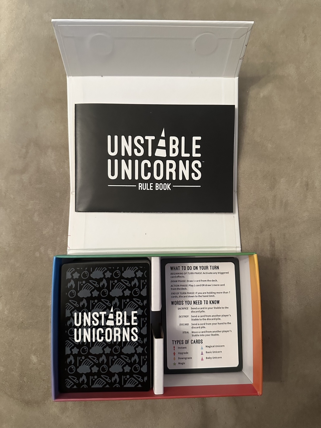 Unstable Unicorns Card Game - photo 2