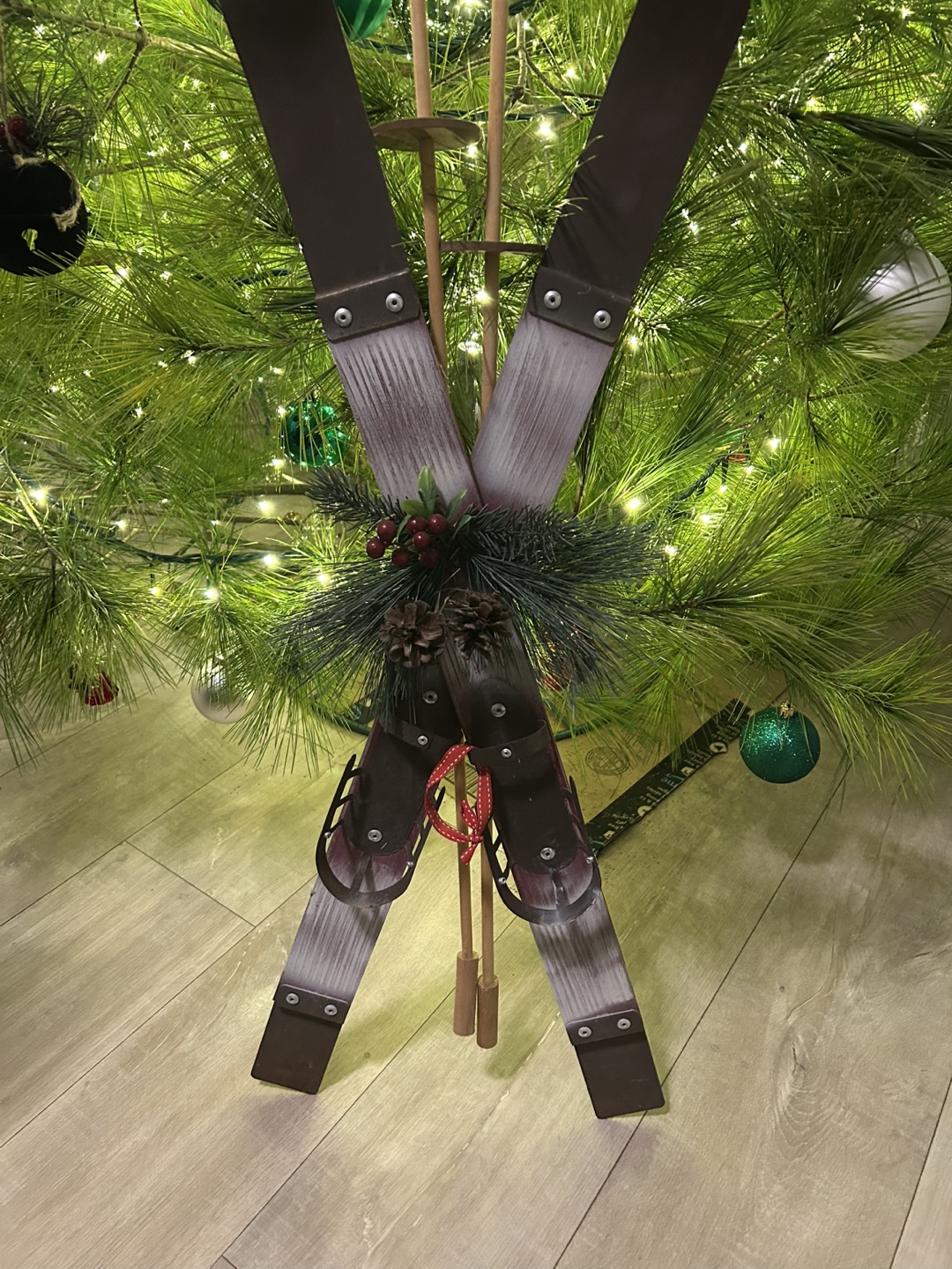 Vintage Ski Decor