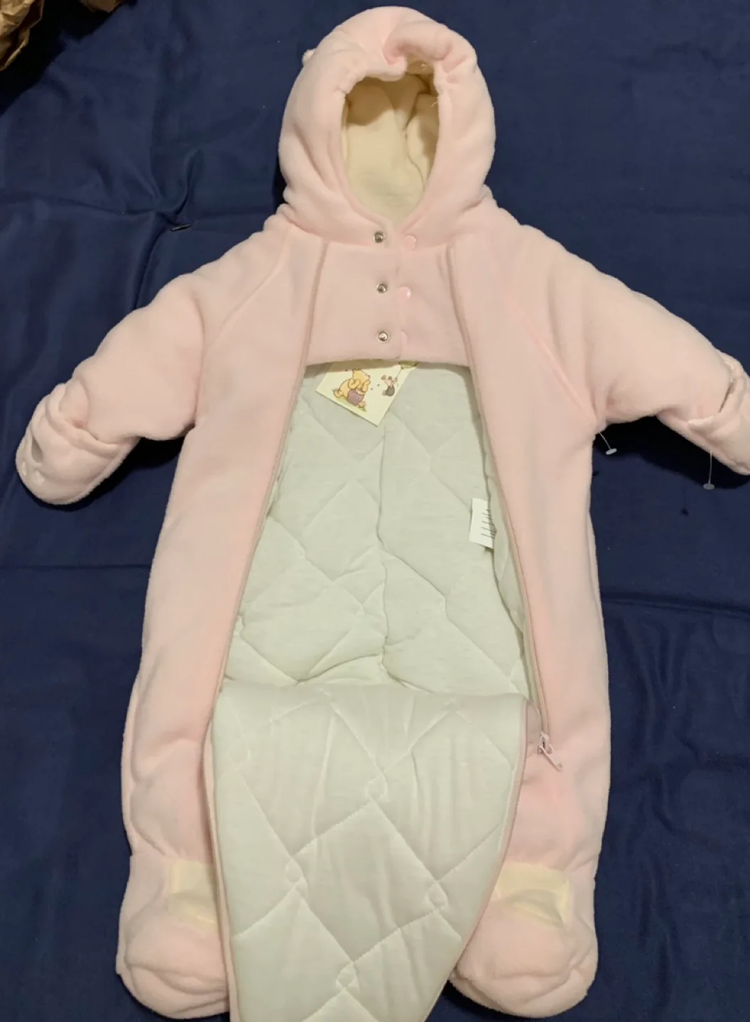 Winnie the Pooh Baby Pink Snowsuit (brand new) image indicator(4)
