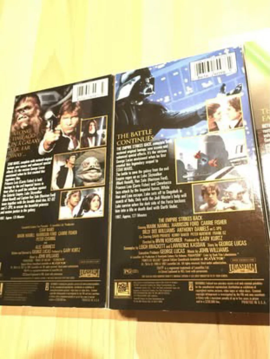 Star Wars Trilogy VHS Special Edition image indicator(7)