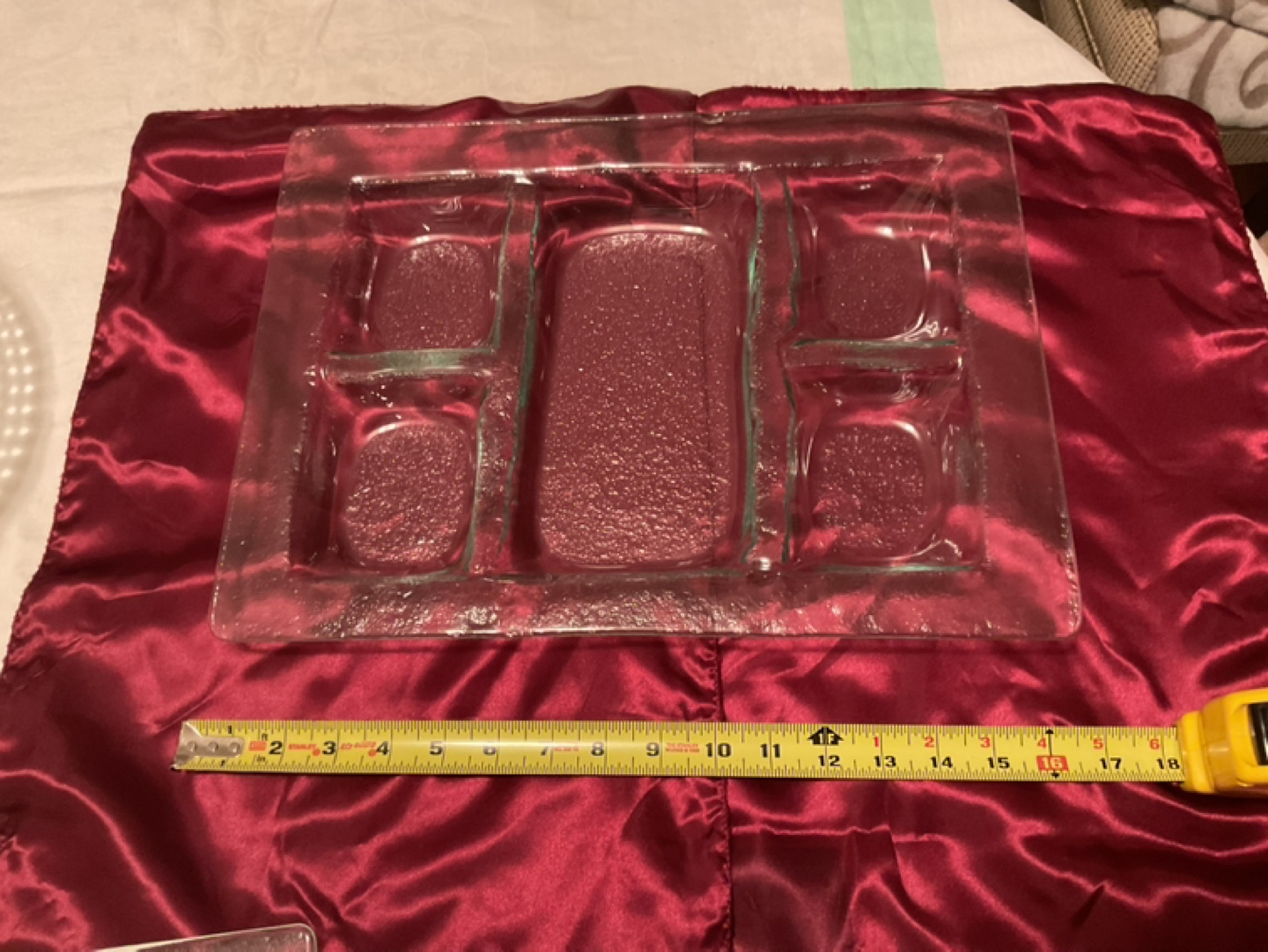 Set of 3 Glass Serving Dishes - photo 2