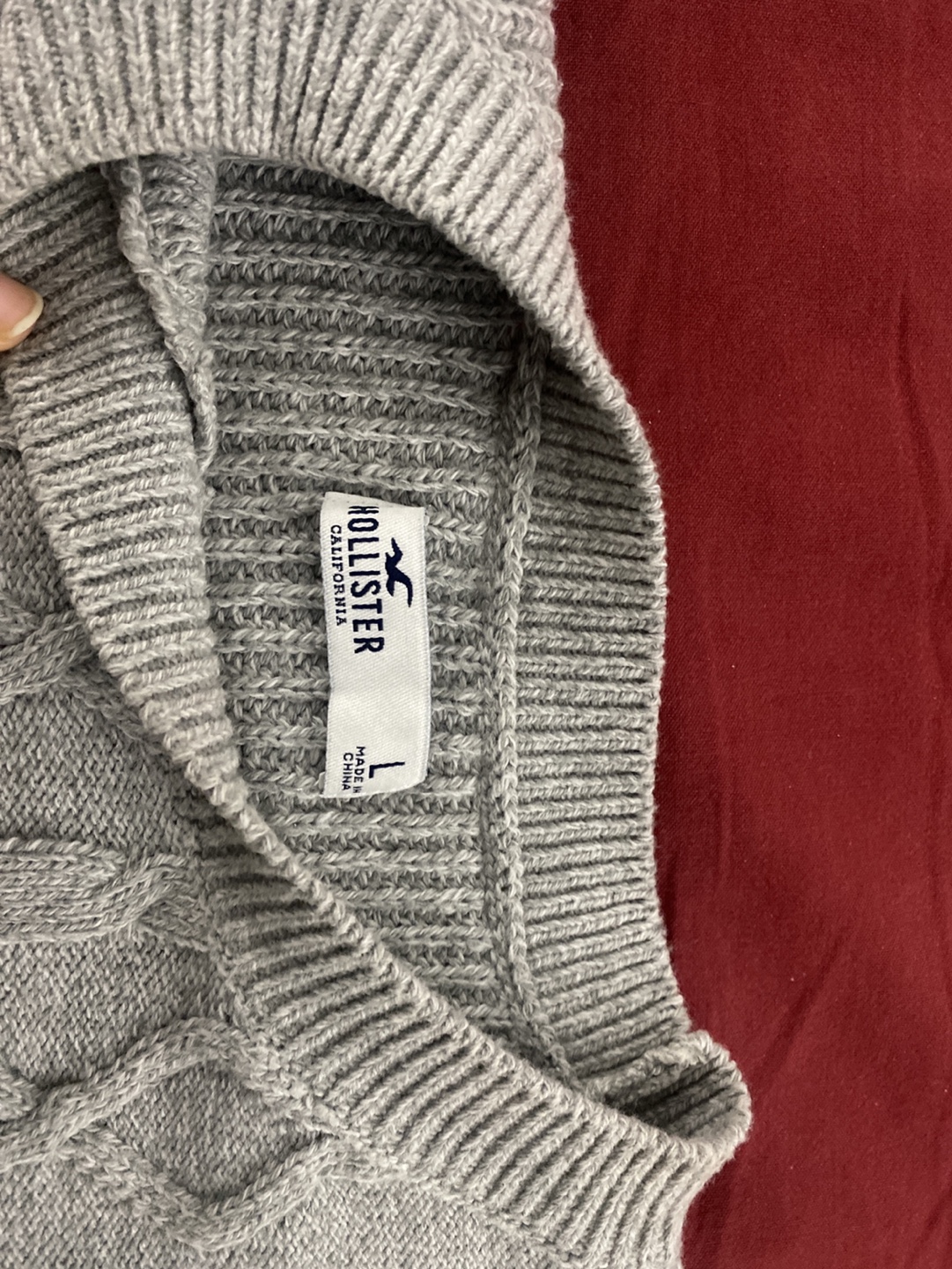 Hollister Cable Knit Sweater - photo 2
