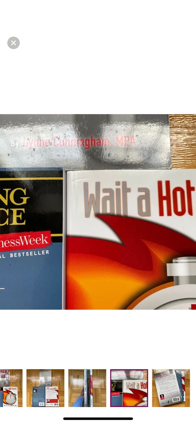 New - Books: Business/Career/Self-Help Book Bundle (3 books) image indicator(4)