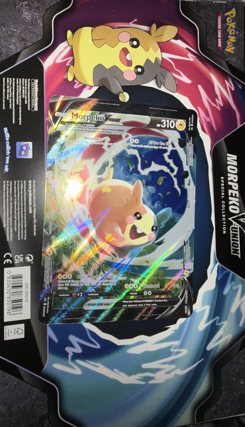 Pokemon Morpeko V Union Special Collection - photo 3