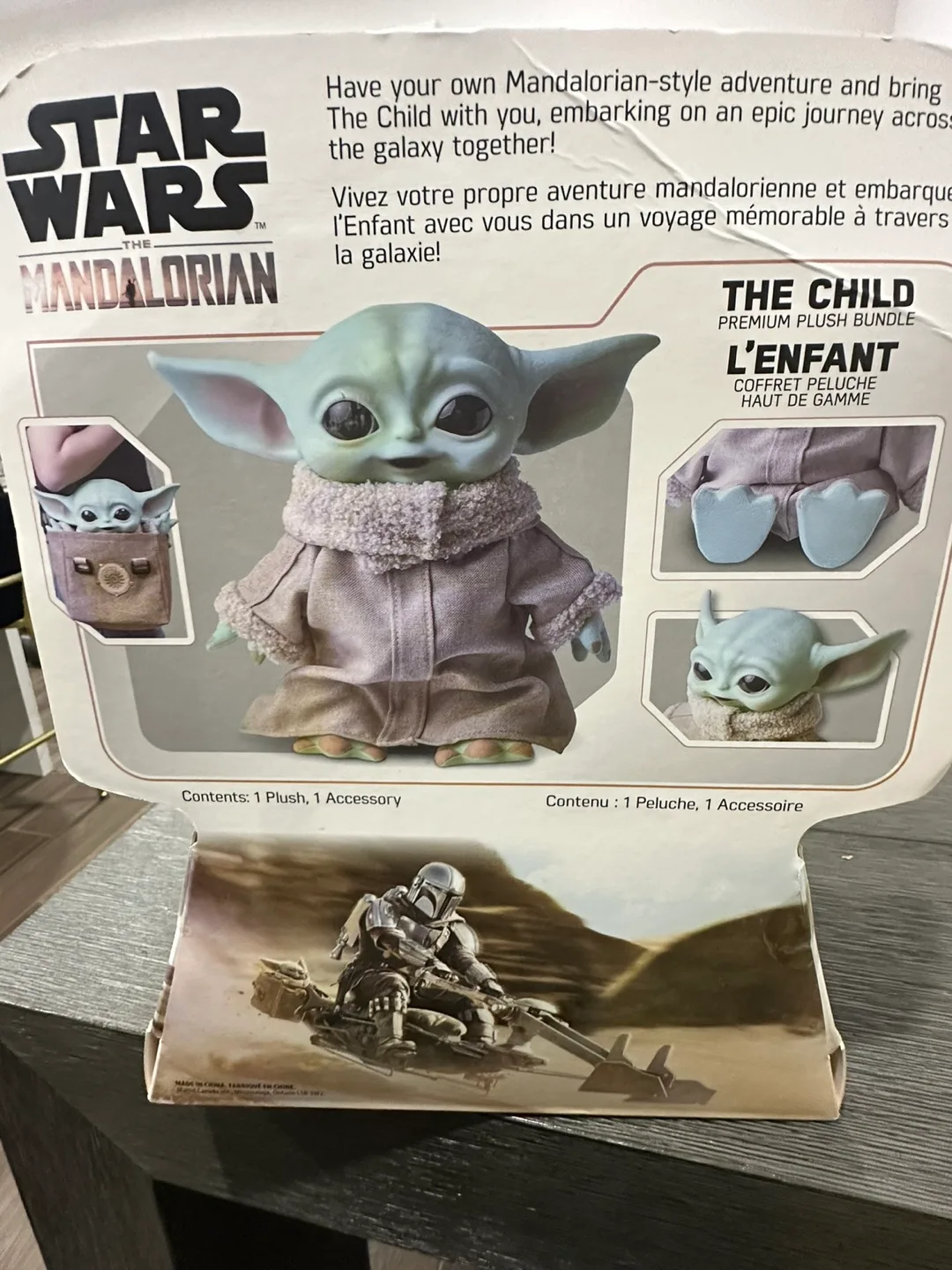 Star Wars The Mandalorian The Child Premium Plush Bundle image indicator(2)
