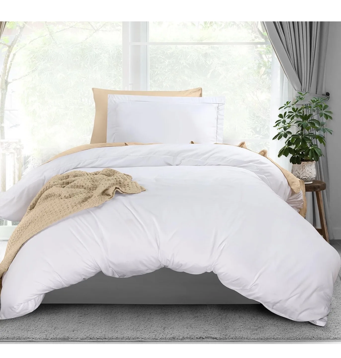 Utopia Bedding Duvet Cover Set - Twin image indicator(2)