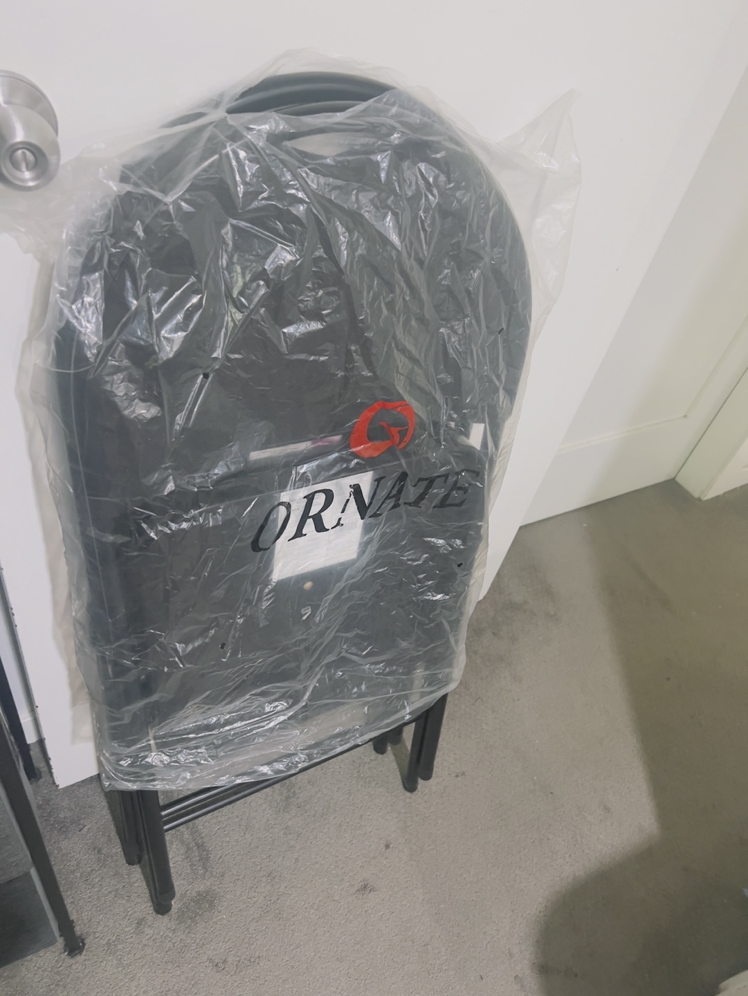 Black Folding Chair - photo 3