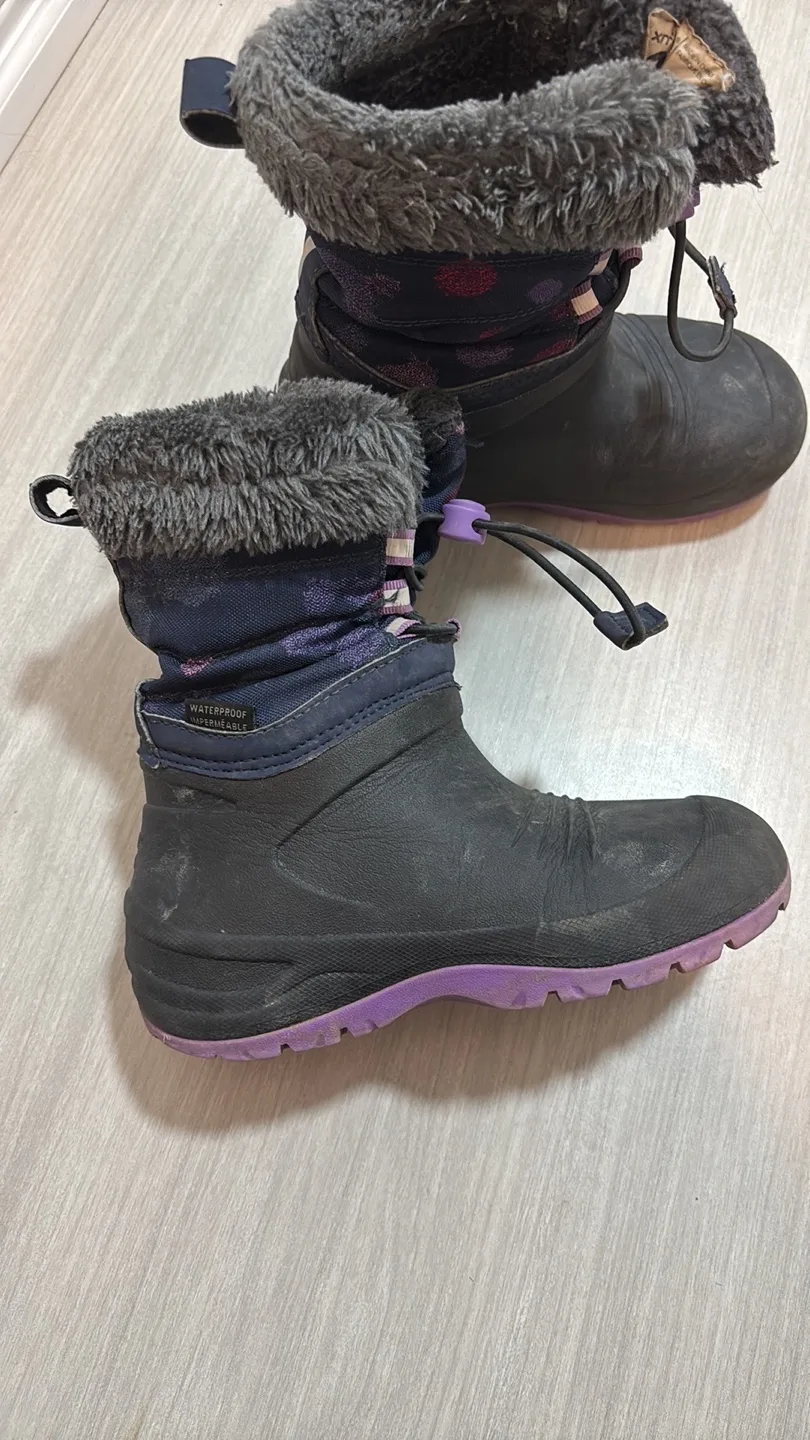 Kids Winter Boots Size 12 image indicator(2)
